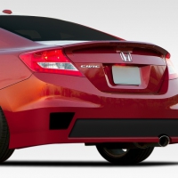 Duraflex 2012-2013 Honda Civic 2DR Bisimoto Edition Rear Bumper Cover – 1 Piece