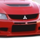 Duraflex 2003-2006 Mitsubishi Lancer Evolution 8 9 VT-X Wide Body Front Bumper Cover – 1 Piece