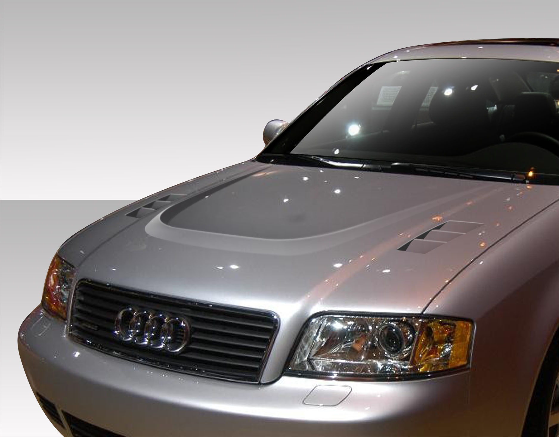 Duraflex 1998-2004 Audi A6 C5 CT-R Hood – 1 Piece (S)