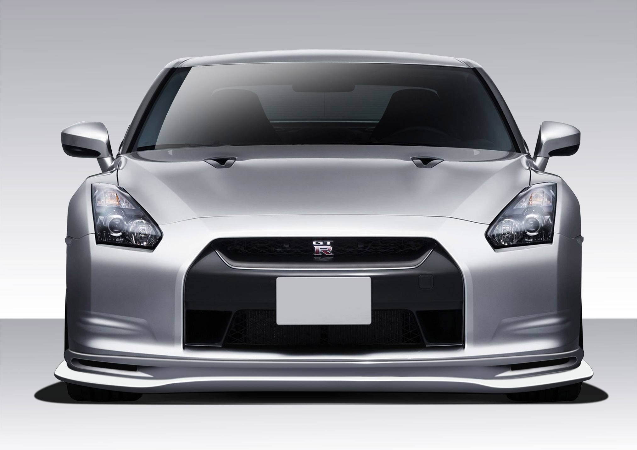 Duraflex 2009-2011 Nissan GT-R R35 Eros Version 5 Front Lip Under Spoiler Air Dam – 1 Piece