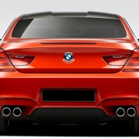 Duraflex 2011-2019 BMW 6 Series F06 F12 F13 M6 Look Rear Bumper Cover – 1 Piece