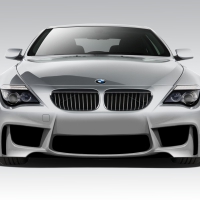 Duraflex 2004-2010 BMW 6 Series E63 E64 Convertible 2DR 1M Look Front Bumper Cover – 1 Piece