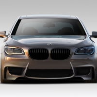 Duraflex 2009-2015 BMW 7 Series F01 F02 1M Look Front Bumper Cover – 1 Piece