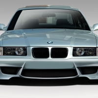 Duraflex 1992-1998 BMW 3 Series M3 E36 1M Look Front Bumper Cover – 1 Piece
