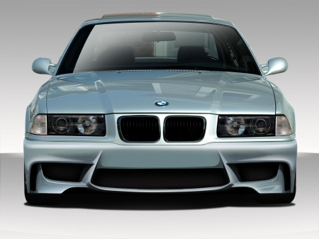 Duraflex 1992-1998 BMW 3 Series M3 E36 1M Look Front Bumper Cover – 1 Piece