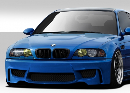Duraflex 2001-2006 BMW M3 E46 1M Look Front Bumper Cover – 1 Piece