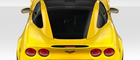 Duraflex 2005-2013 Chevrolet Corvette C6 Stingray Look Roof Window Rail Halo Kit – 3 Piece