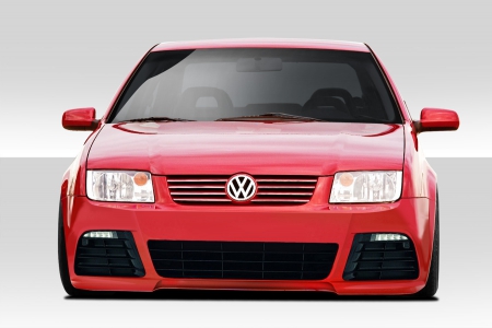 Duraflex 1999-2004 Volkswagen Jetta R Look Front Bumper Cover – 1 Piece