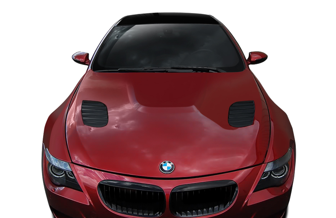 Duraflex 2004-2010 BMW 6 Series M6 E63 E64 Carbon AF-1 Hood ( CFP ) – 1 Piece