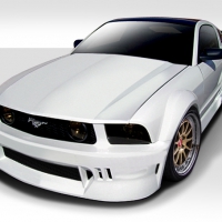Duraflex 2005-2009 Ford Mustang Circuit Wide Body Kit – 9 Piece