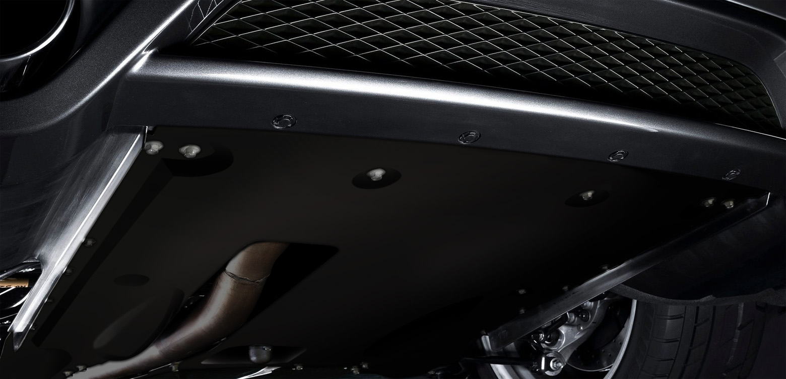 Duraflex 2009-2016 Nissan GT-R R35 OEM Facelift Look Conversion Undertray – 1 Piece (S)