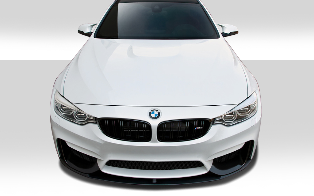 Duraflex 2014-2019 BMW M3 F80 2014-2020 M4 F82 F83 M Performance Look Front Add Ons Spat Extensions – 2 Piece (S)
