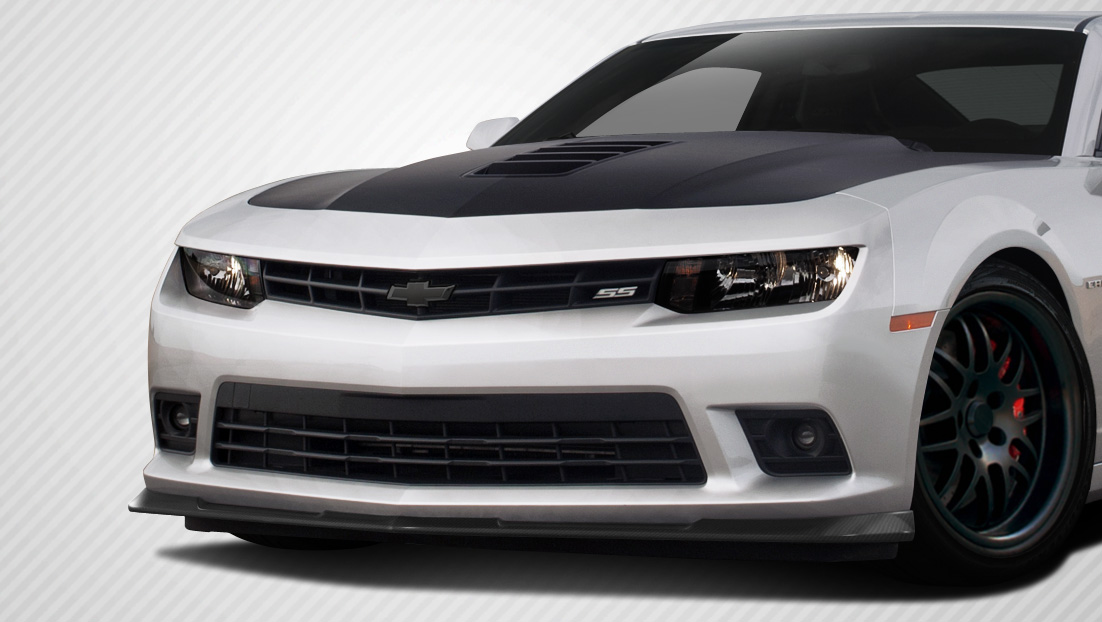 Duraflex 2014-2015 Chevrolet Camaro V8 Carbon Creations GM-X Front Lip Under Air Dam Spoiler – 1 Piece