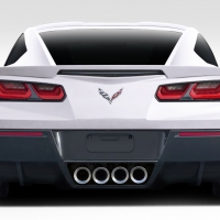 Duraflex 2014-2019 Chevrolet Corvette C7 GT Concept Rear Diffuser – 2 Piece