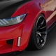 Duraflex 2010-2014 Ford Mustang GT350 V1 Look Front Fenders – 2 Piece