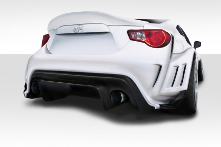 Duraflex 2013-2016 Scion FR-S Toyota 86 VR-S Wide Body Rear Bumper – 4 Piece