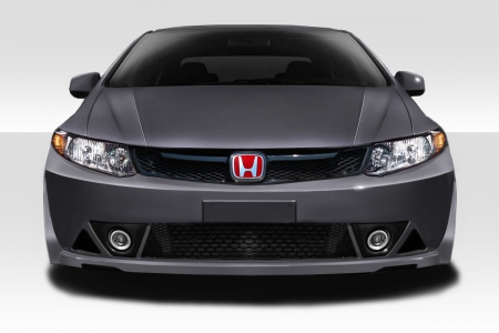 Duraflex 2012-2014 Honda Civic 4dr MR Front Bumper – 1 Piece