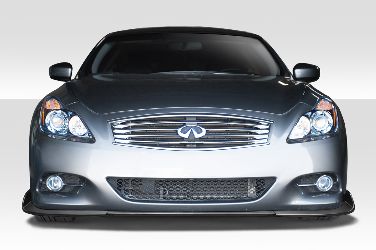 Duraflex 2008-2015 Infiniti G Coupe G37 Q60 Carbon Creations Chronos Front Lip Spoiler – 3 Piece