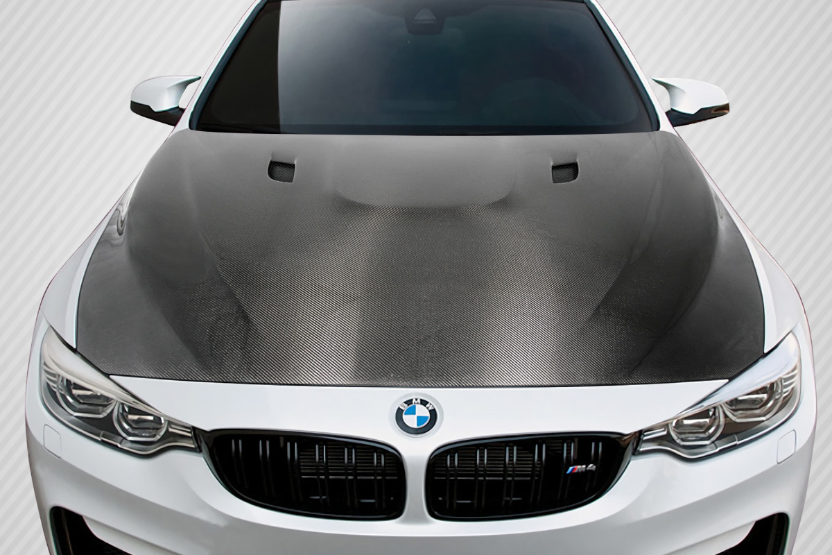 Duraflex 2014-2019 BMW M3 F80 2014-2020 M4 F82 F83 Carbon Creations DriTech E92 M3 Hood – 1 Piece