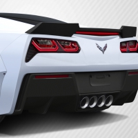 Duraflex 2014-2019 Chevrolet Corvette C7 Carbon Creations DriTech GT Concept Rear Diffuser – 2 Piece