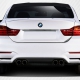 Duraflex 2014-2020 BMW 4 Series F32 AF-1 Wide Body Rear Diffuser ( GFK ) – 4 Piece ( Must be used with Couture M4 Look Rear Bumper )
