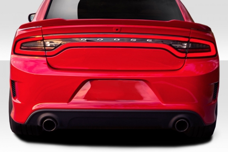 Duraflex 2015-2020 Dodge Charger Hellcat Look Rear Bumper – 1 Piece
