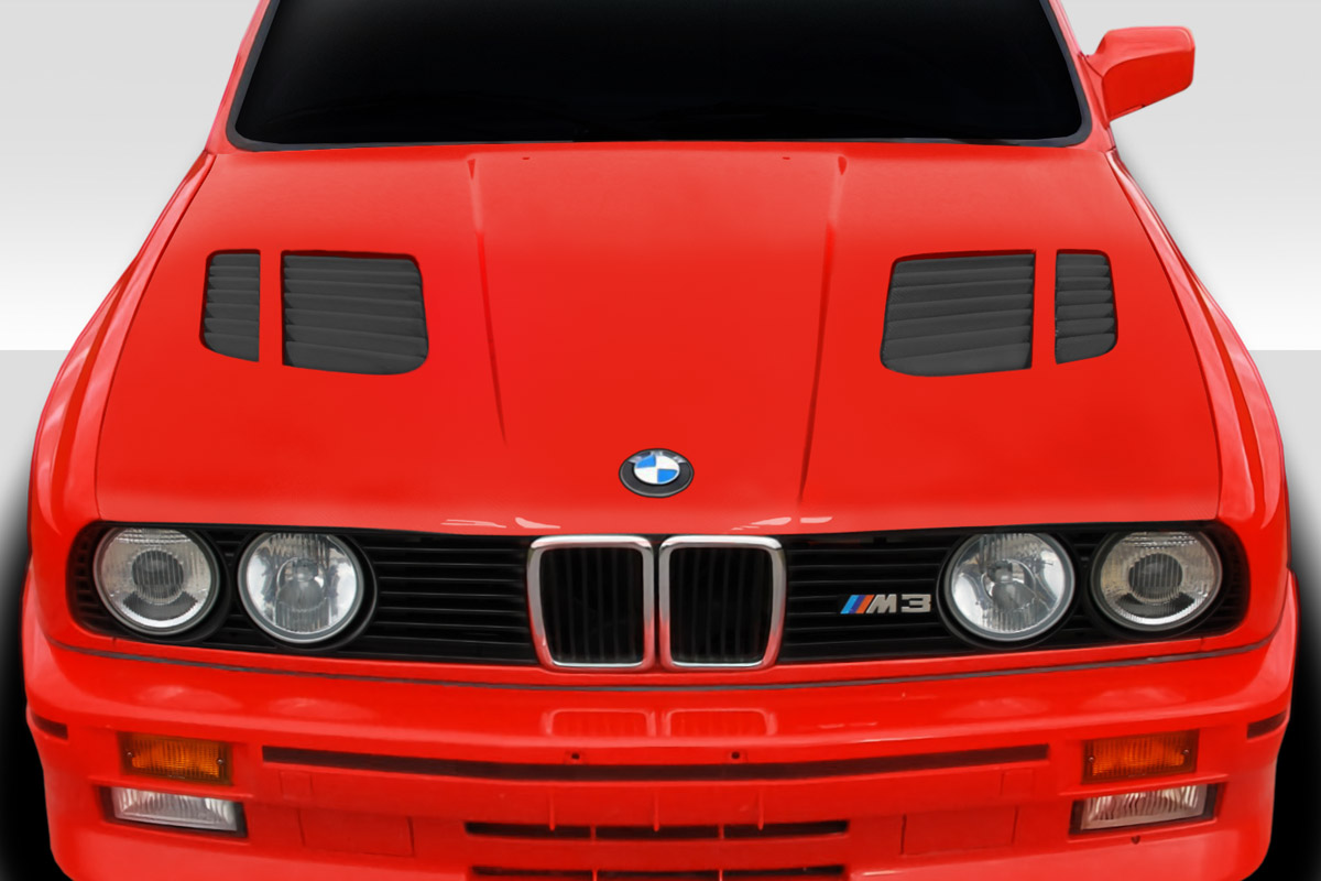 Duraflex 1984-1991 BMW 3 Series E30 GTR Hood – 1 Piece