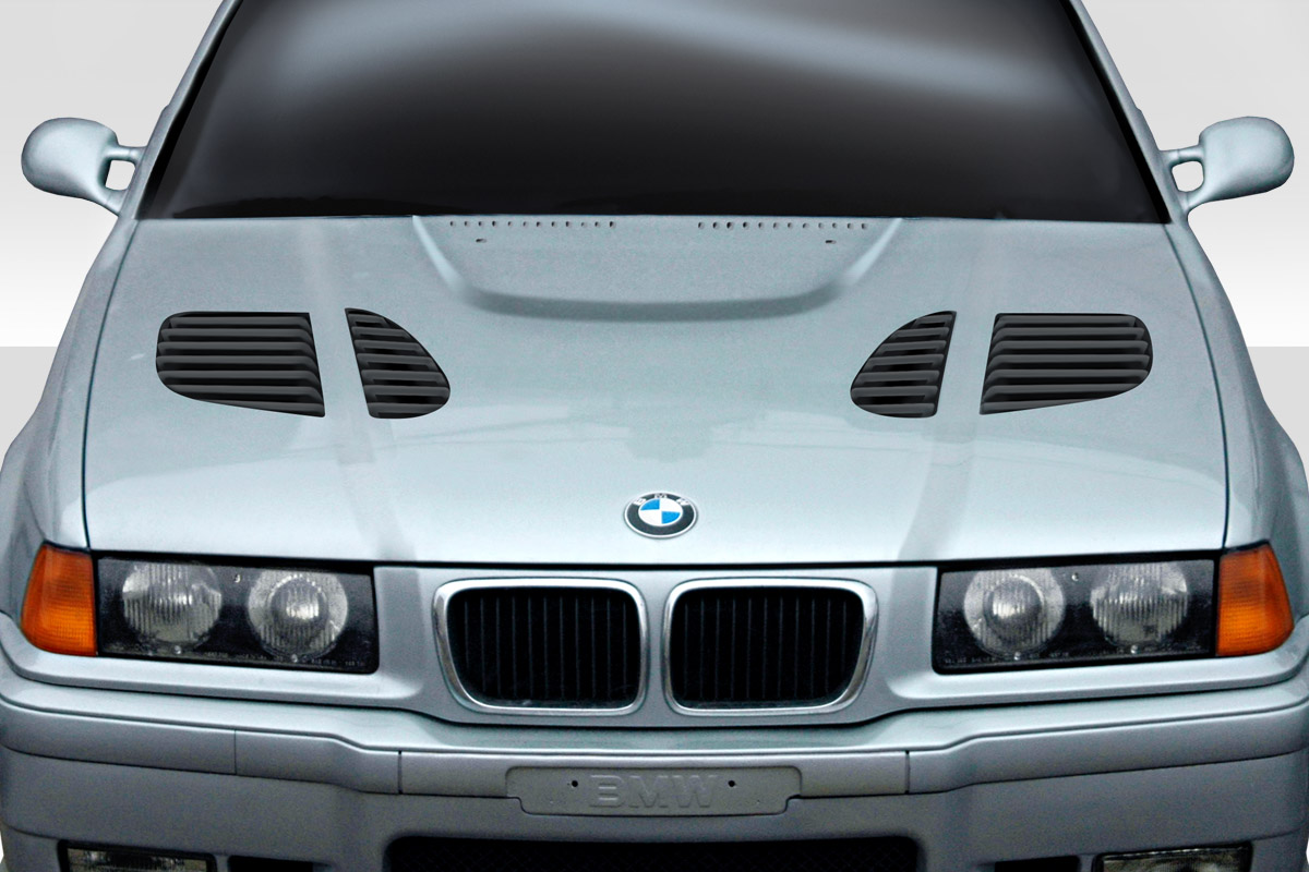 Duraflex 1999-2001 BMW 3 Series E46 4DR Carbon Creations OEM Look Hood – 1 Piece