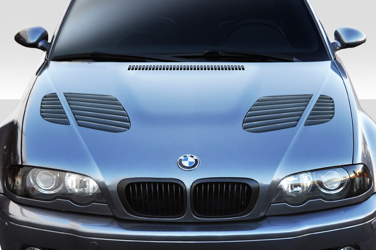 Duraflex 2001-2006 BMW M3 E46 2DR GTR Hood – 1 Piece