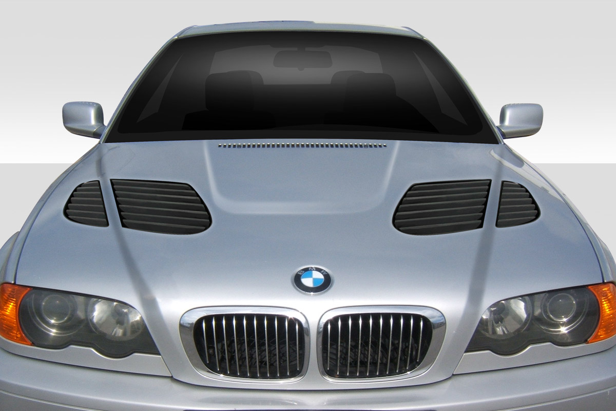Duraflex 1999-2001 BMW 3 Series E46 4DR GTR Hood – 1 Piece