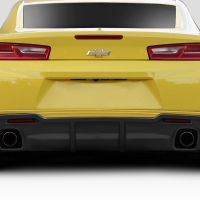 Duraflex 2016-2018 Chevrolet Camaro (Dual Exhaust) Racer Rear Lip – 1 Piece
