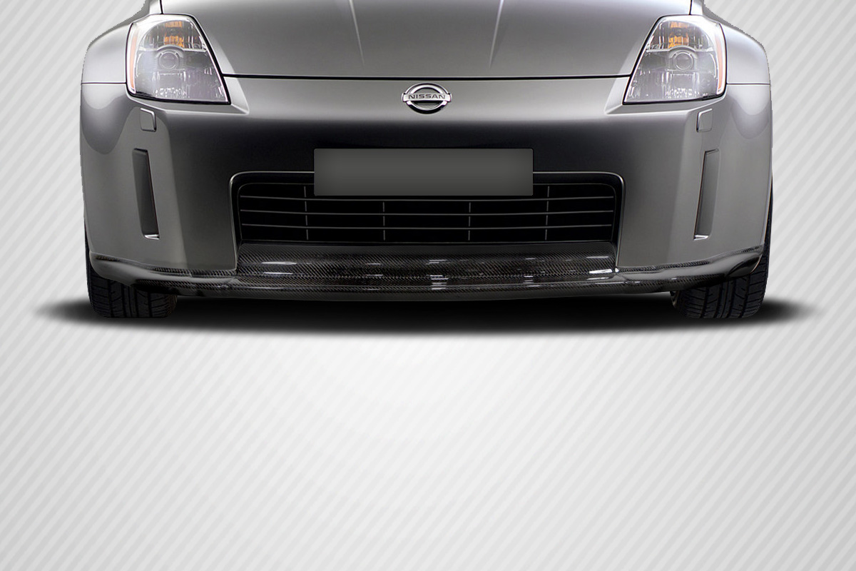 Duraflex 2003-2005 Nissan 350Z Z33 Carbon Creations MZ Front Lip Spoiler – 1 Piece