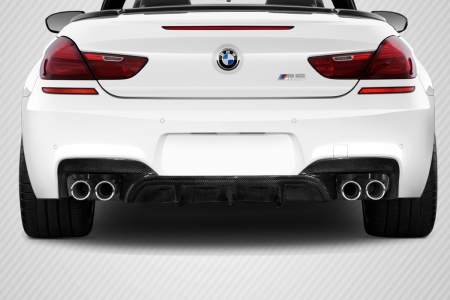 Duraflex 2011-2019 BMW 6 Series M6 F06 F12 F13 Carbon Creations AMK Rear Diffuser – 1 Piece