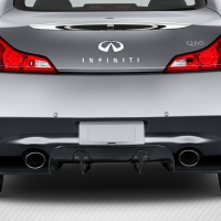 Duraflex 2008-2015 Infiniti G Coupe G37 Q60 Carbon Creations LBW Rear Diffuser – 3 Piece