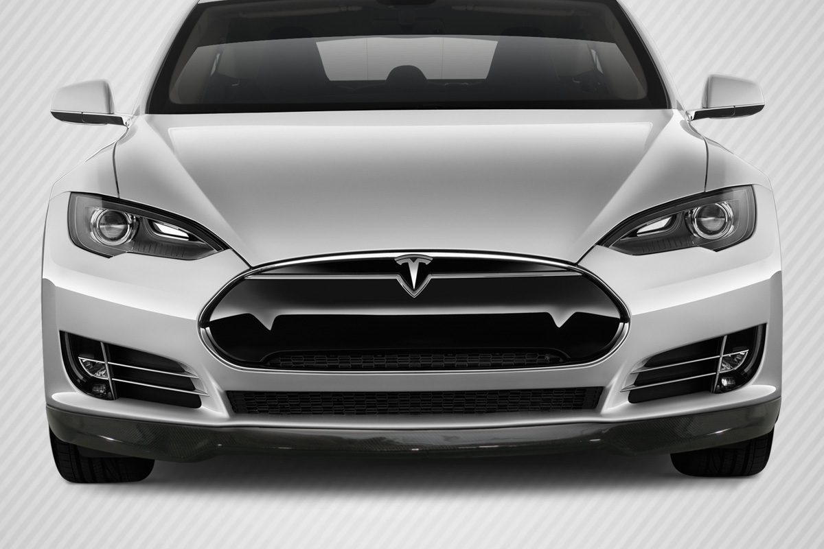 Duraflex 2012-2016 Tesla Model S Carbon Creations UTech Front Lip Spoiler – 1 Piece