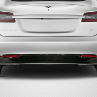 Duraflex 2012-2016 Tesla Model S Carbon Creations UTech Rear Diffuser – 1 Piece