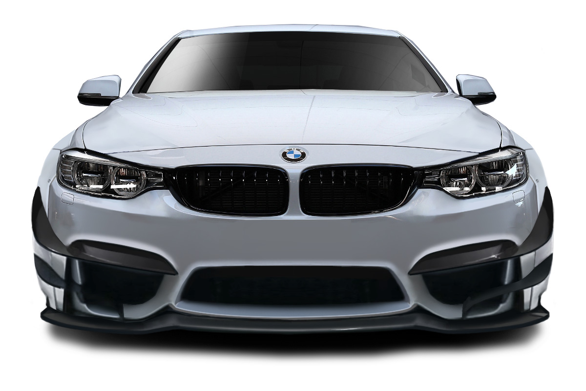 Duraflex 2014-2020 BMW 4 Series F32 AF-1 Wide Body Front Lip Spoiler ( GFK ) – 1 Piece ( Must be used with Couture M4 Look Front Bumper )