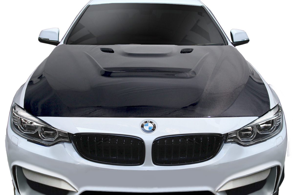 Duraflex 2012-2018 BMW 3 Series F30 / 2014-2020 4 Series F32 AF-1 Hood ( GFK ) – 1 Piece