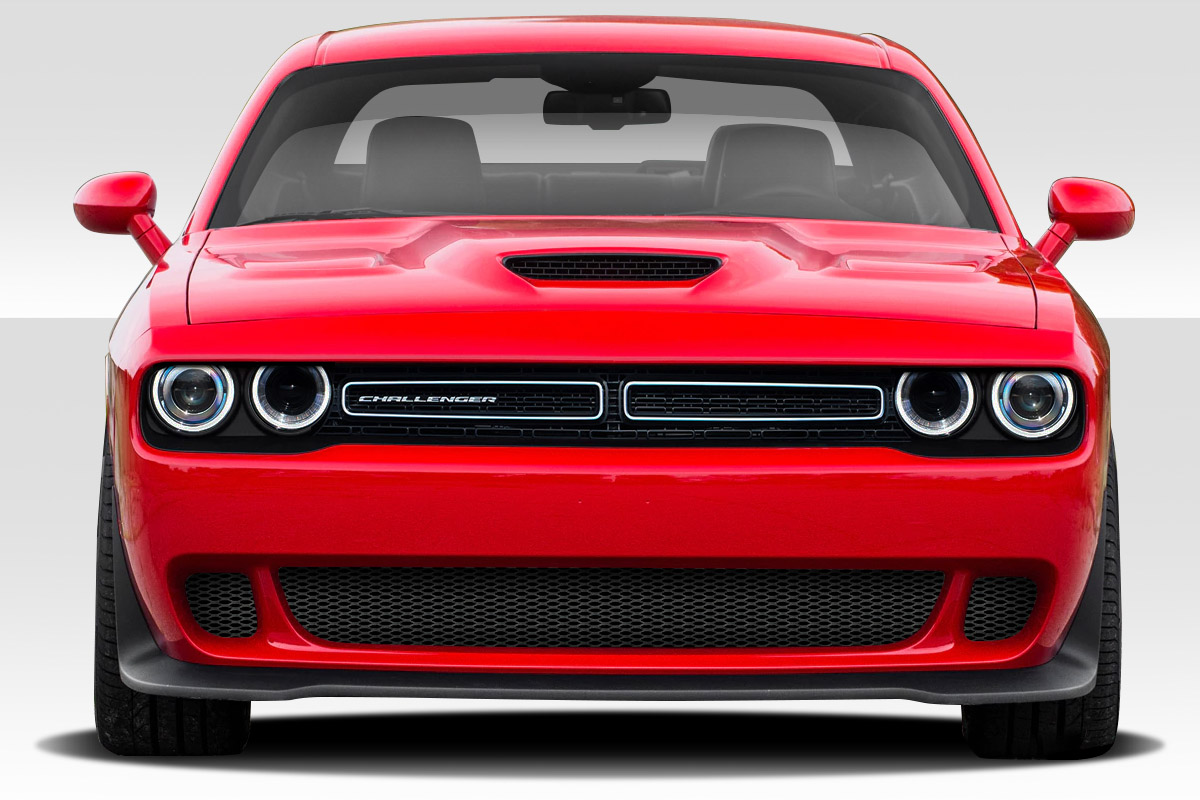 Duraflex 2008-2020 Dodge Challenger Hellcat Look Front Lip – 1 Piece