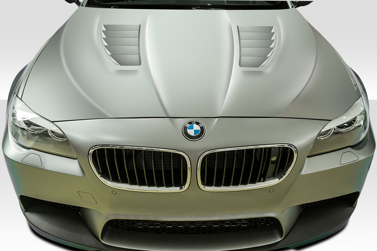Duraflex 2011-2016 BMW 5 Series F10 4DR Carbon Creations DriTech Craze Hood – 1 Piece