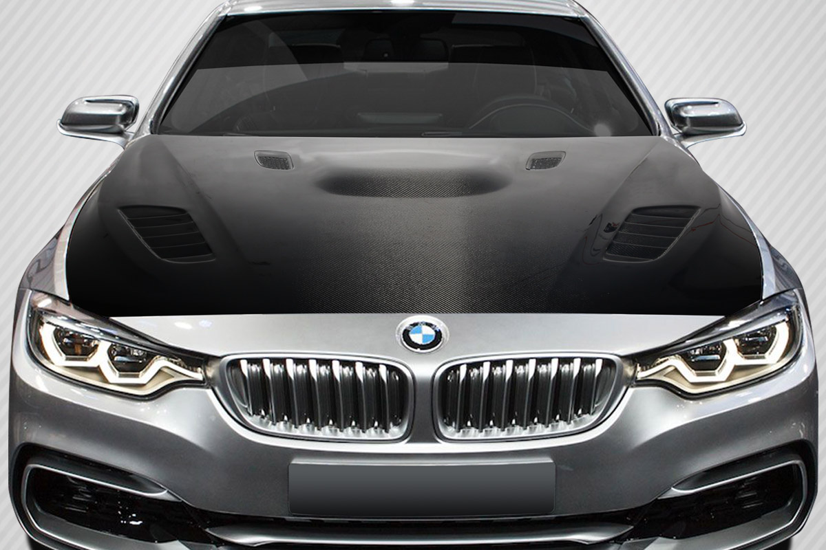 Duraflex 2012-2018 BMW 3 Series F30 / 2014-2020 4 Series F32 Carbon Creations DriTech Victory Hood – 1 Piece
