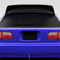 Duraflex 1992-1995 Honda Civic HB Blackyard Special Wing Trunk Lid Spoiler – 1 Piece