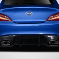 Duraflex 2010-2016 Hyundai Genesis Coupe Carbon Creations DriTech Speedster Rear Diffuser – 1 Piece