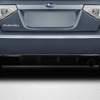 Duraflex 2008-2010 Subaru Impreza WRX HB Carbon Creations DriTech Backstop Rear Diffuser – 1 Piece