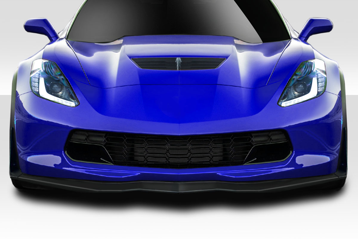 Duraflex 2014-2019 Chevrolet Corvette C7 GMX Front Lip Splitter – 1 Piece ( Base Model )