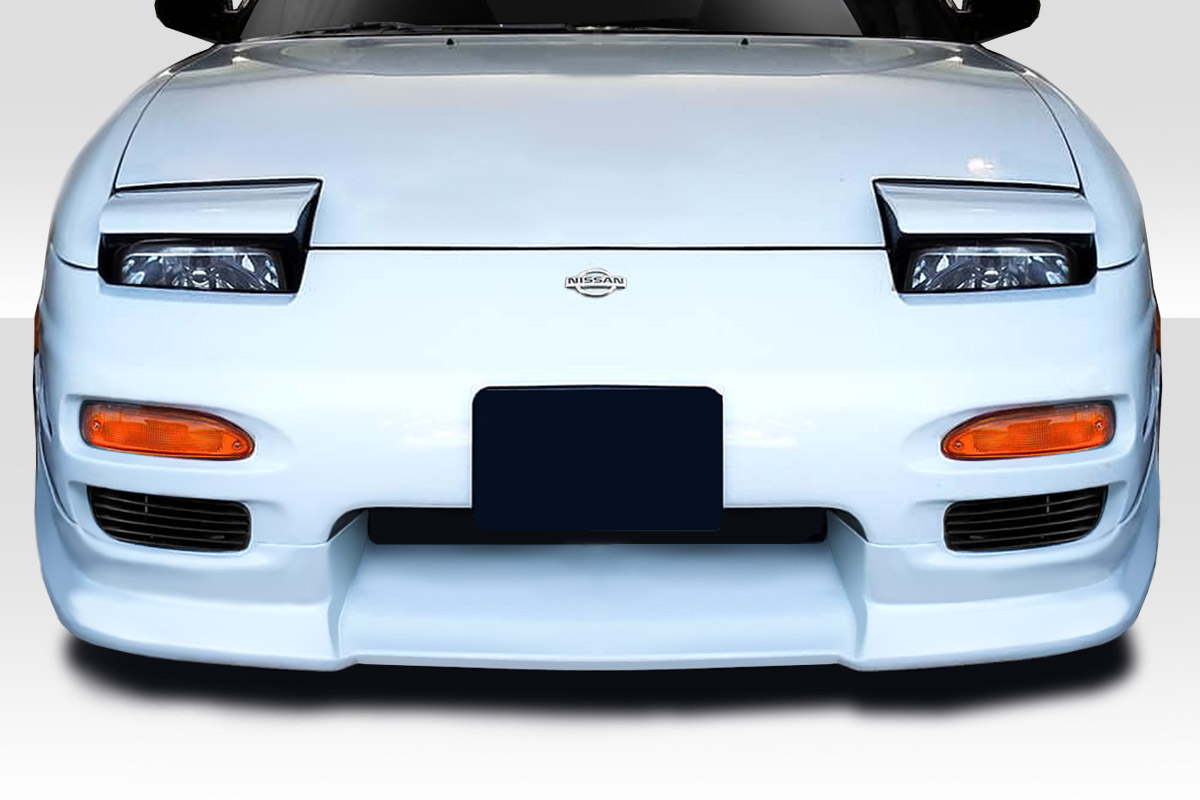 Duraflex 2008-2015 Mitsubishi Lancer GT-S Look Front Add Ons Spat Bumper Extensions – 2 Piece (S)