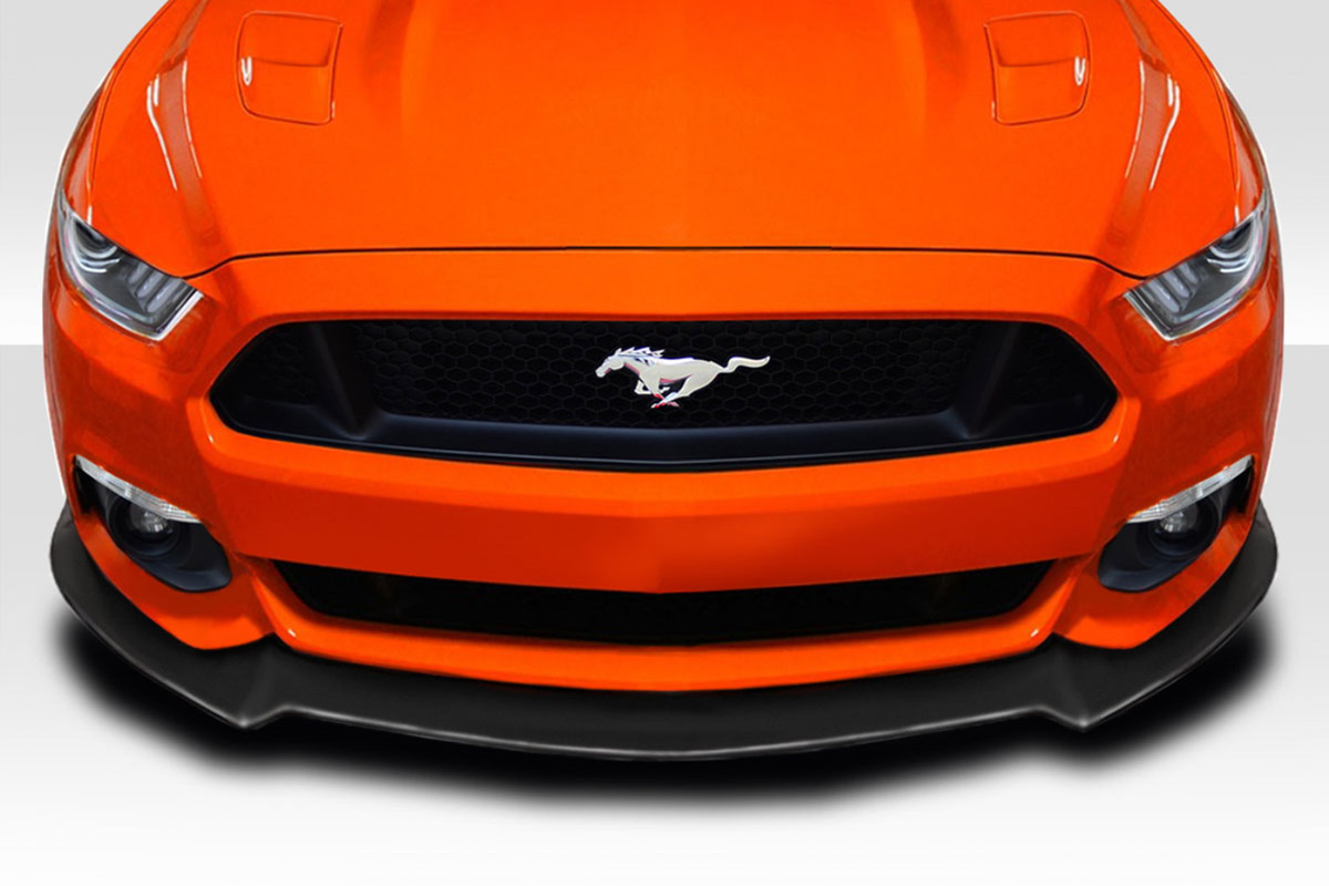 Duraflex 2015-2017 Ford Mustang Racer Front Lip Spoiler – 1 Piece
