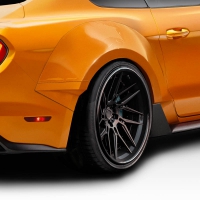 Duraflex 2015-2020 Ford Mustang Couture Grid Wide Body Rear Fender Flares – 4 piece