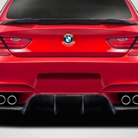 Duraflex 2012-2019 BMW M6 F12 Carbon AF-1 Rear Diffuser ( CFP ) – 1 Piece
