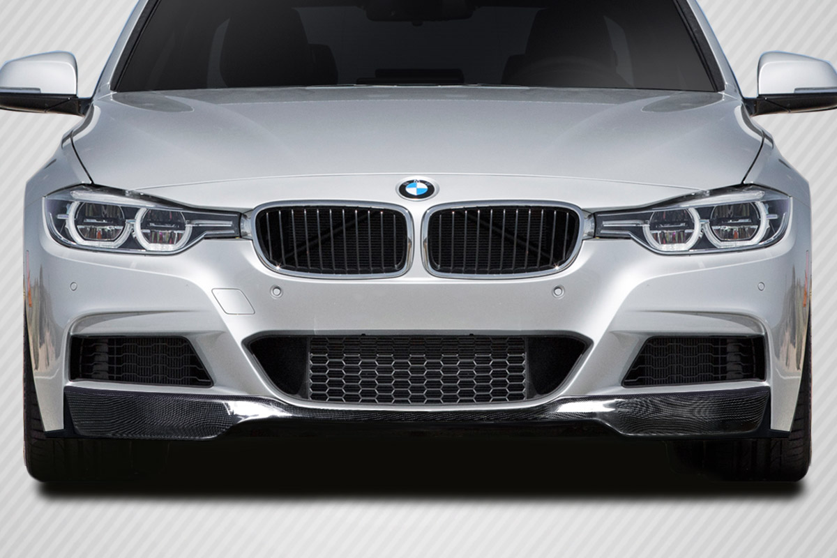 Duraflex 2012-2018 BMW 3 Series M Sport F30 Carbon AF-1 Front Add On Lip Under Spoiler ( CFP ) – 1 Piece
